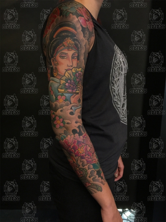 Tattoo Japanese sleeve by 