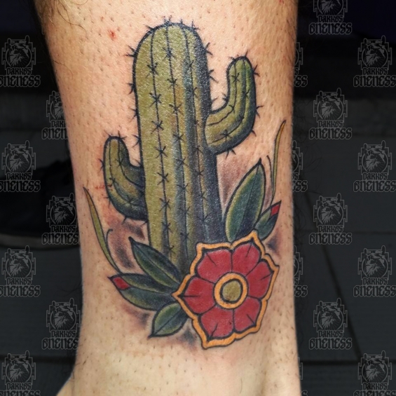 Tattoo Cactus by Pieter pas