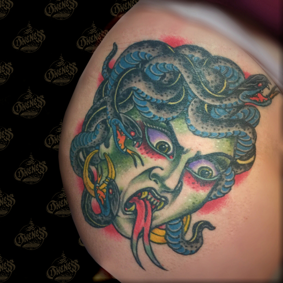 Tattoo Medusa by 