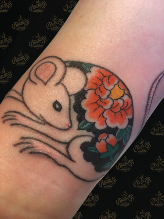 Tattoo Mouse by Sjoerd elstak