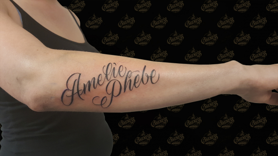 Tattoo Names by Pieter pas