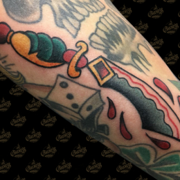 Tattoo Dagger by Sjoerd elstak