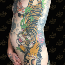 Tattoo Tiger by Sjoerd elstak