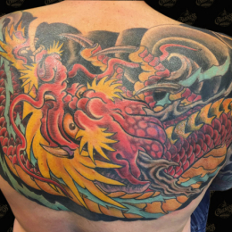 Tattoo Dragon by Darko groenhagen