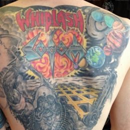 Tattoo Metal back by Darko groenhagen