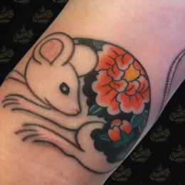 Tattoo Mouse by Sjoerd elstak