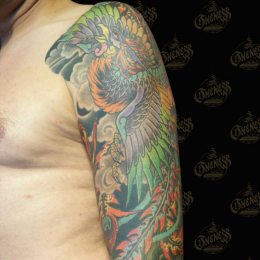 Tattoo Phoenix by Darko groenhagen