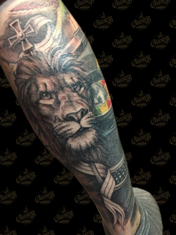 Lion Tattoo by Maurício Fortunato  Tattoo Insider