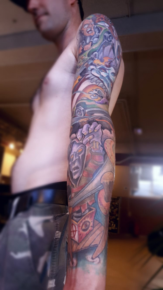 Pieter zombie arm 2018 tattoo