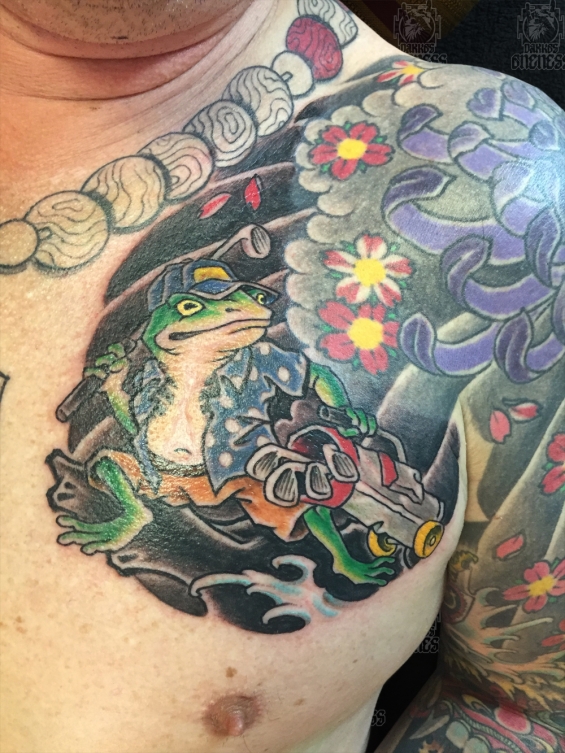 Japanese Frog Tattoos  All Things Tattoo