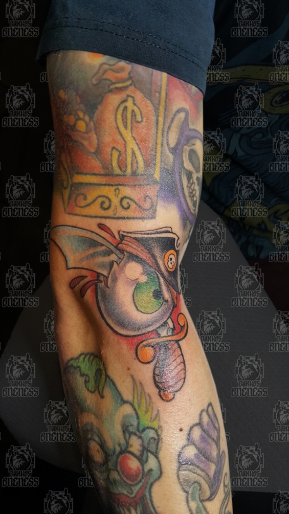 Tattoo Pirate eye by Pieter pas