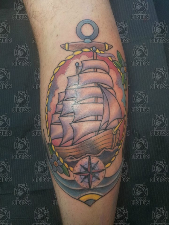 Tattoo Ship by Pieter pas