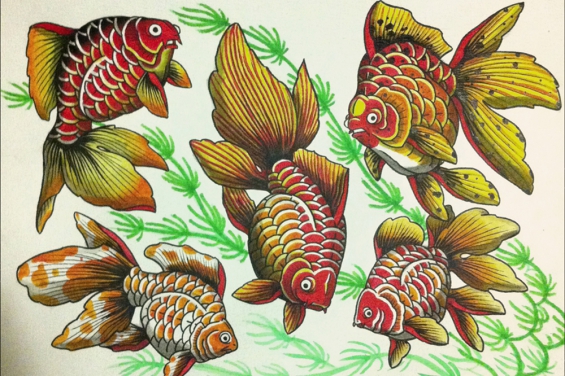 Tattoo Fishies flash by 