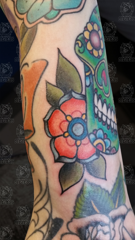 Tattoo Flower by Pieter pas