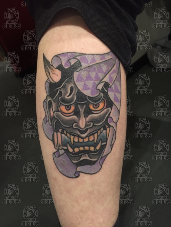 Tattoo Hannya mask by 